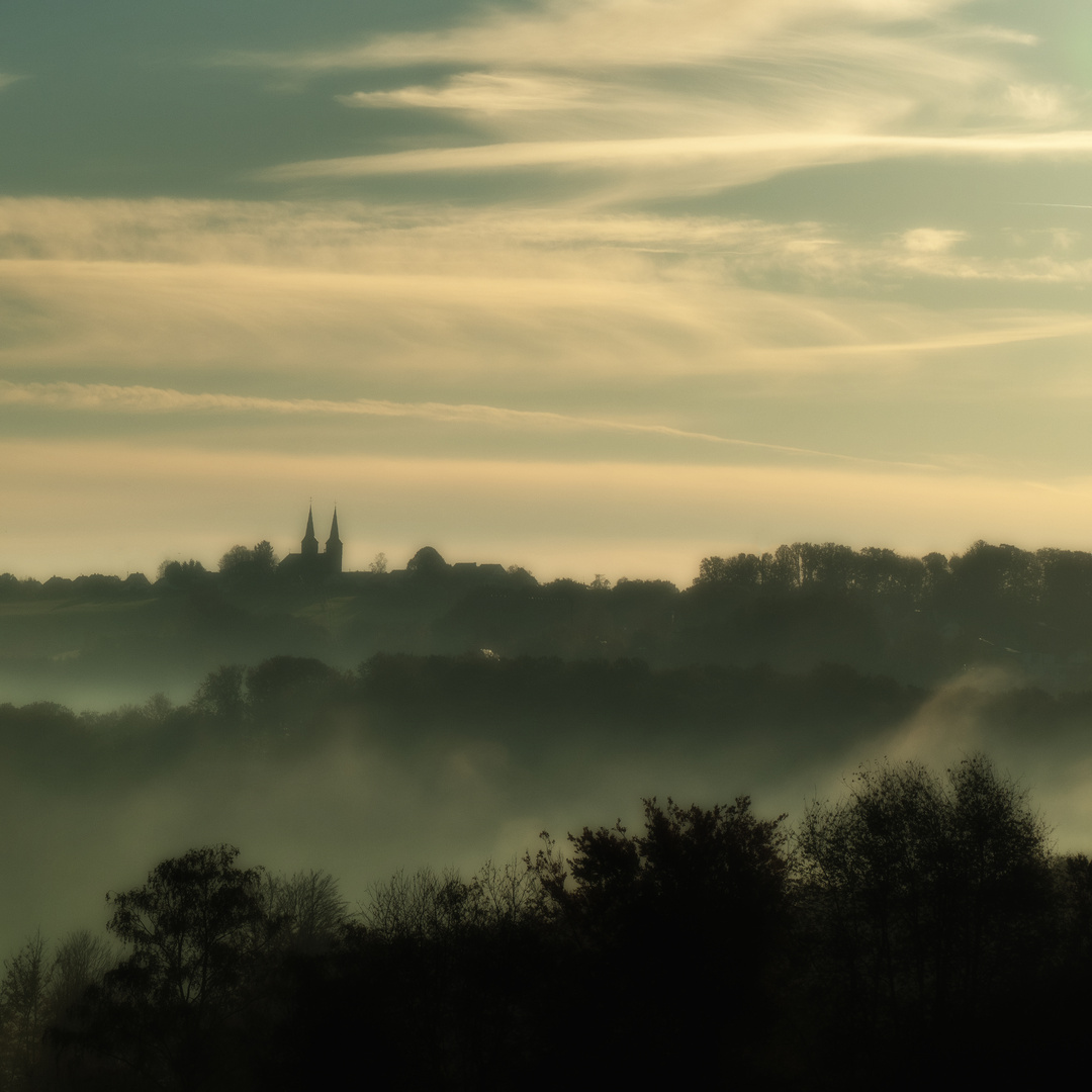 Herbstmorgen im Bergischen Land