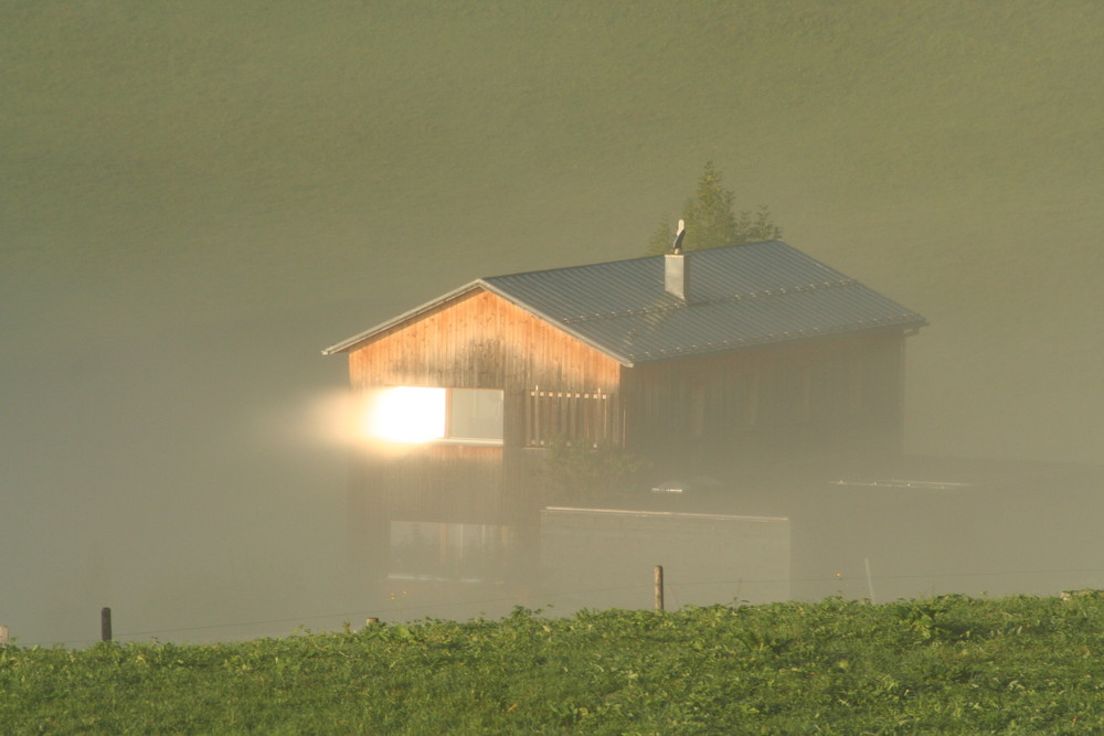 Herbstmorgen im Bregenzer Wald