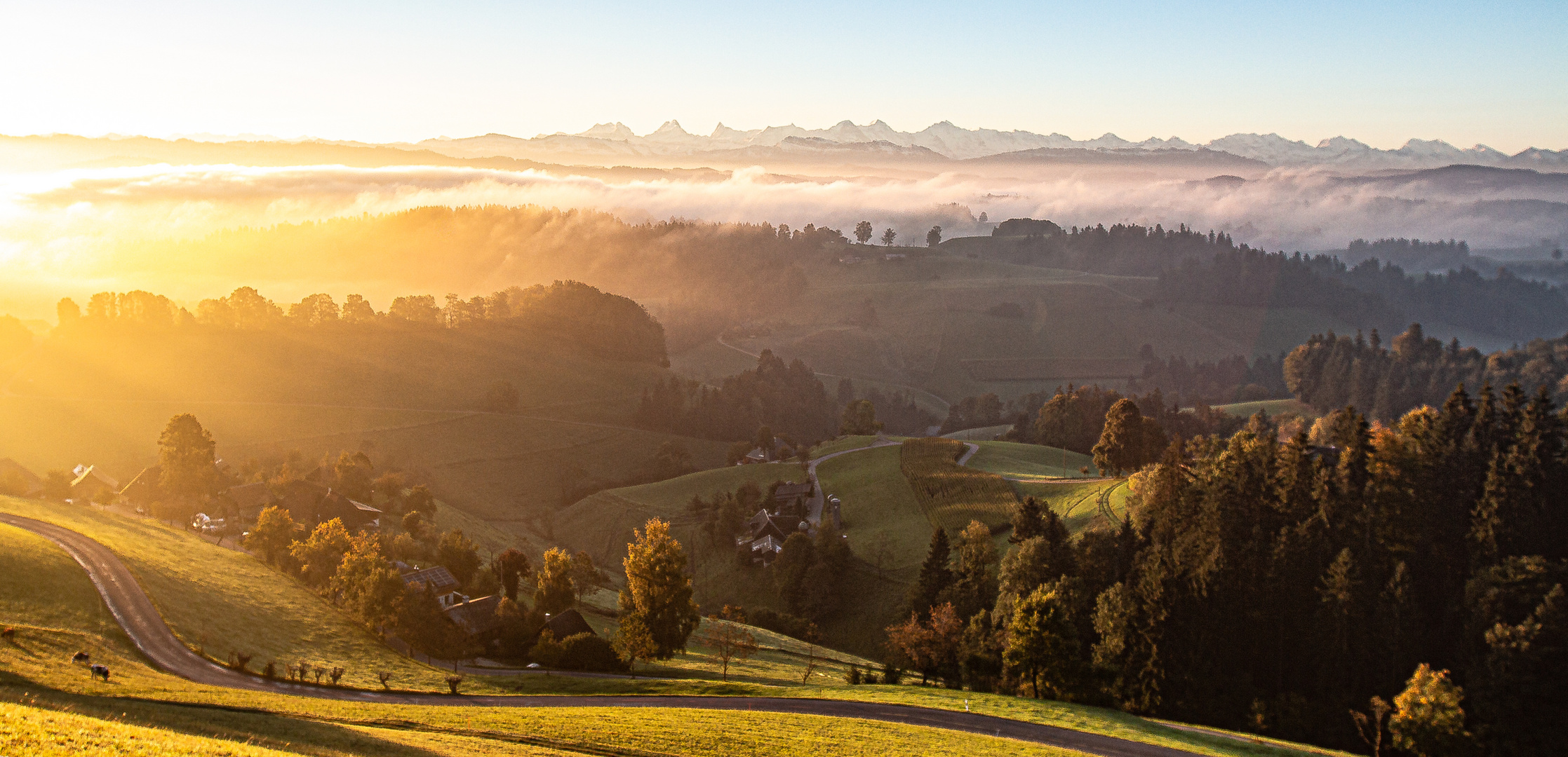 Herbstmorgen im Emmental