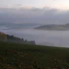 Herbstmorgen im Erzgebirge