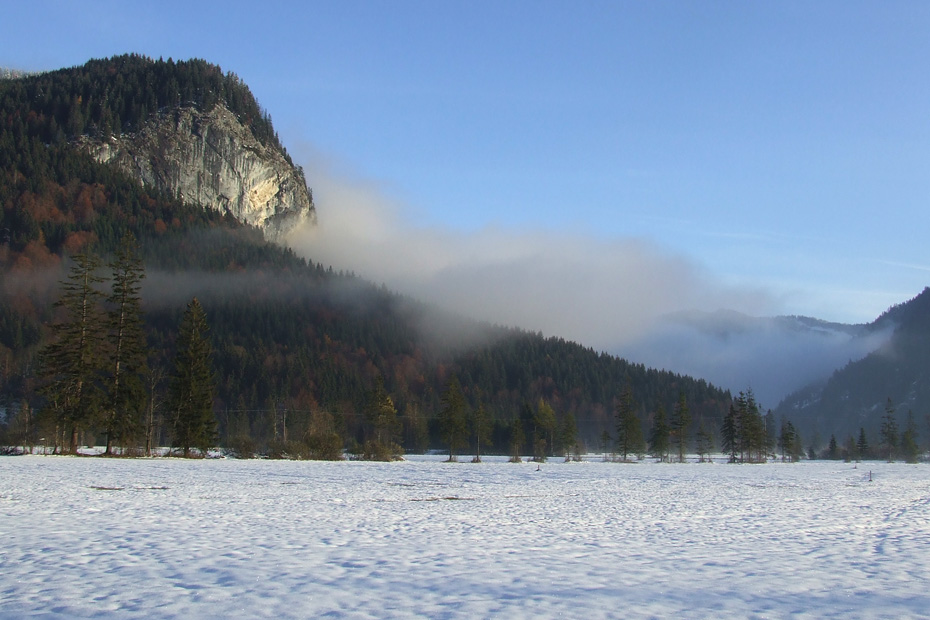 Herbstmorgen im Graswangtal