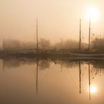 Herbstmorgen im Museumshafen