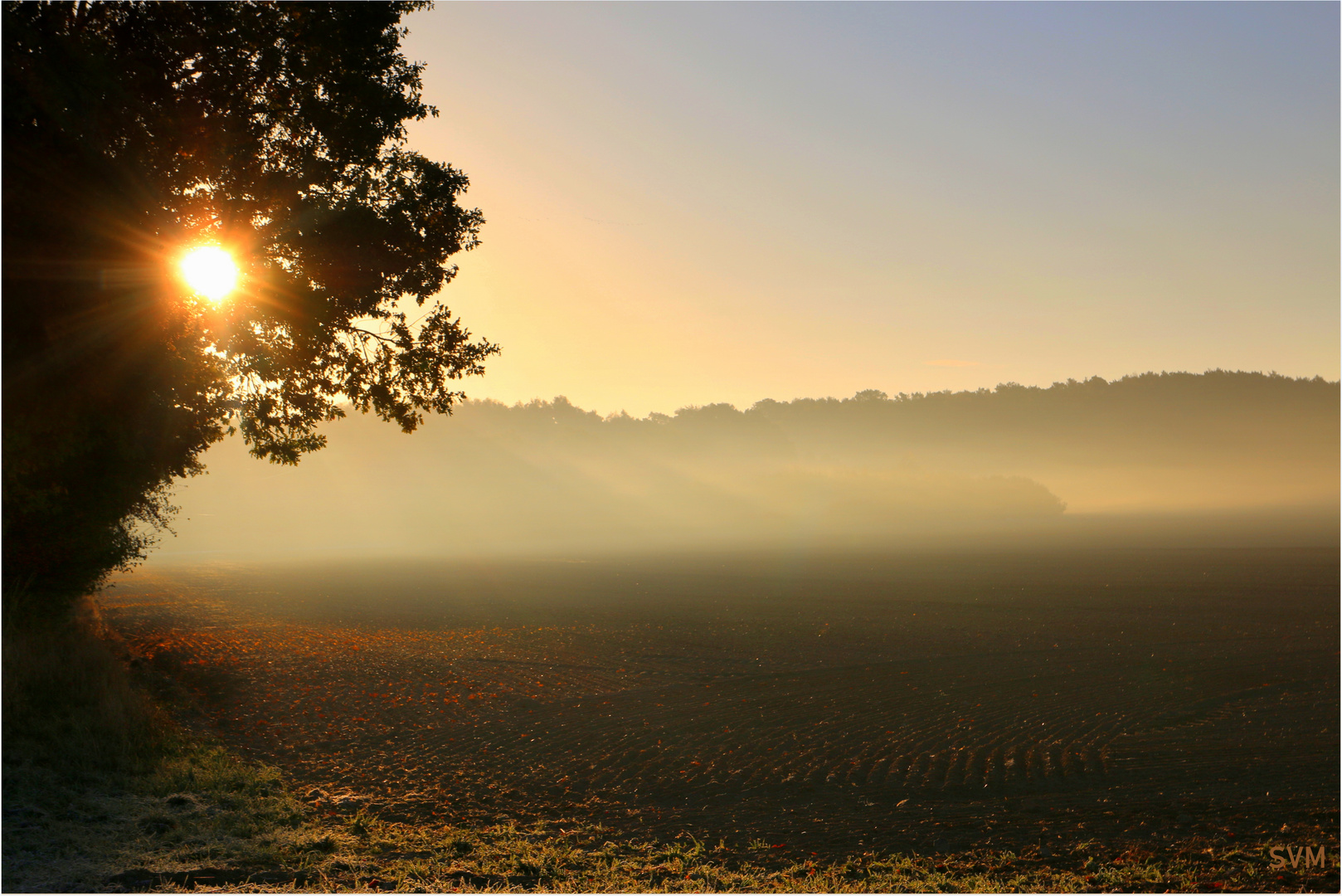 Herbstmorgen im Oktober 2018