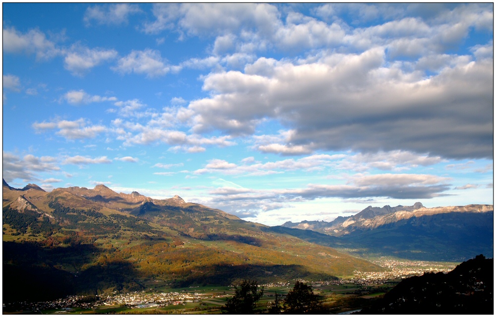 Herbstmorgen im Rheintal