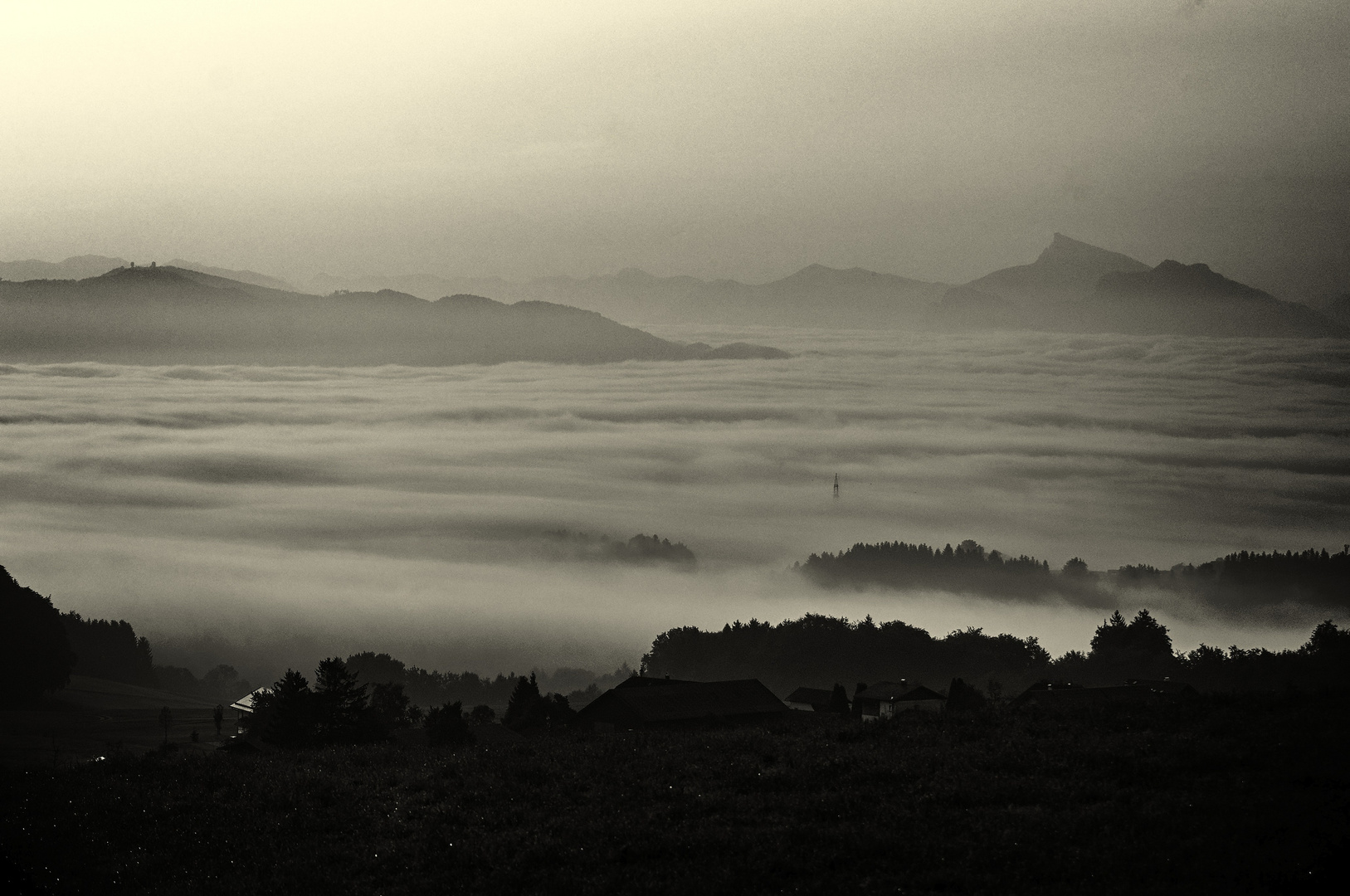 Herbstmorgen im Salzburger Flachgau