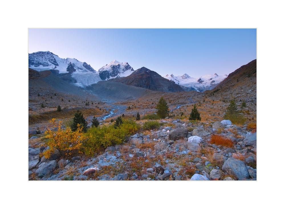 Herbstmorgen im Val Roseg