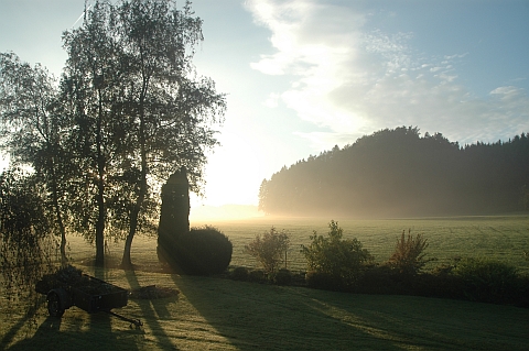 Herbstmorgen in Albisreute