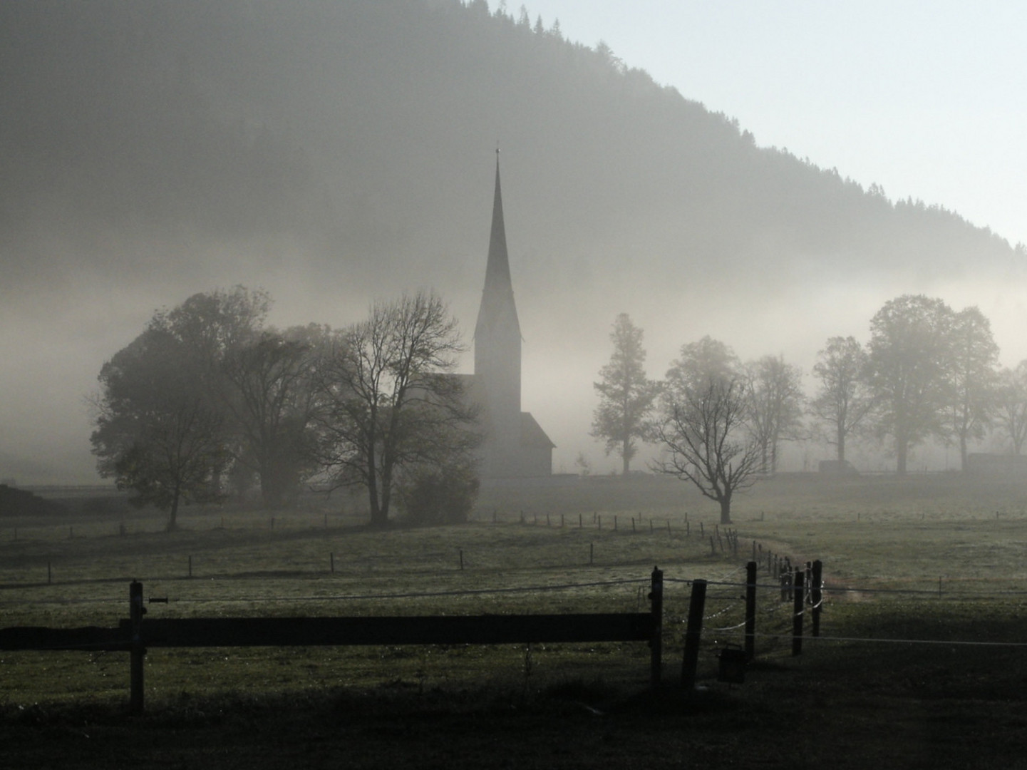 Herbstmorgen in Bayern