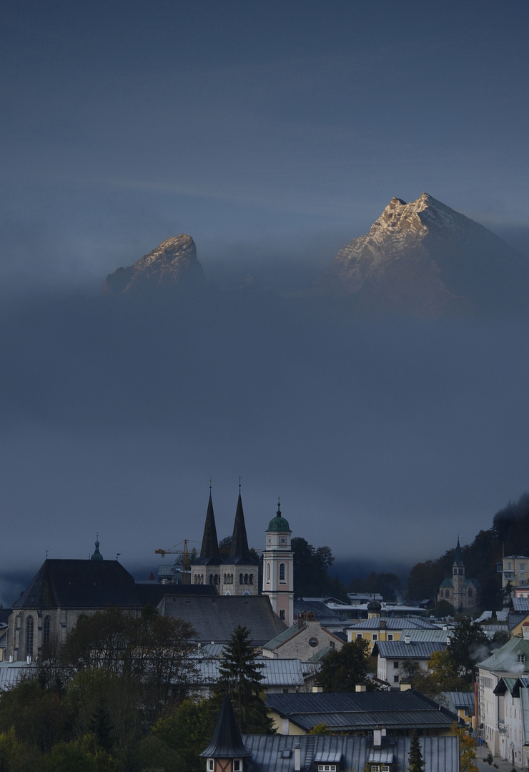 Herbstmorgen in Berchtesgaden