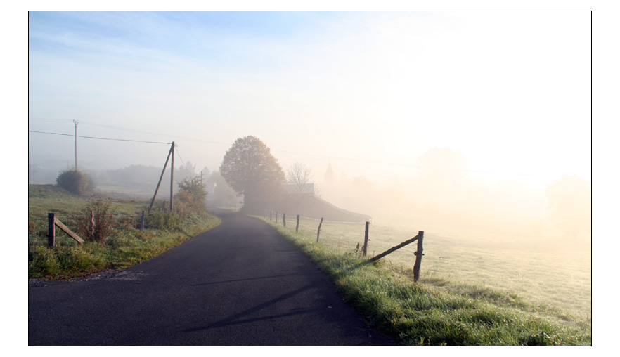 Herbstmorgen in der Eifel