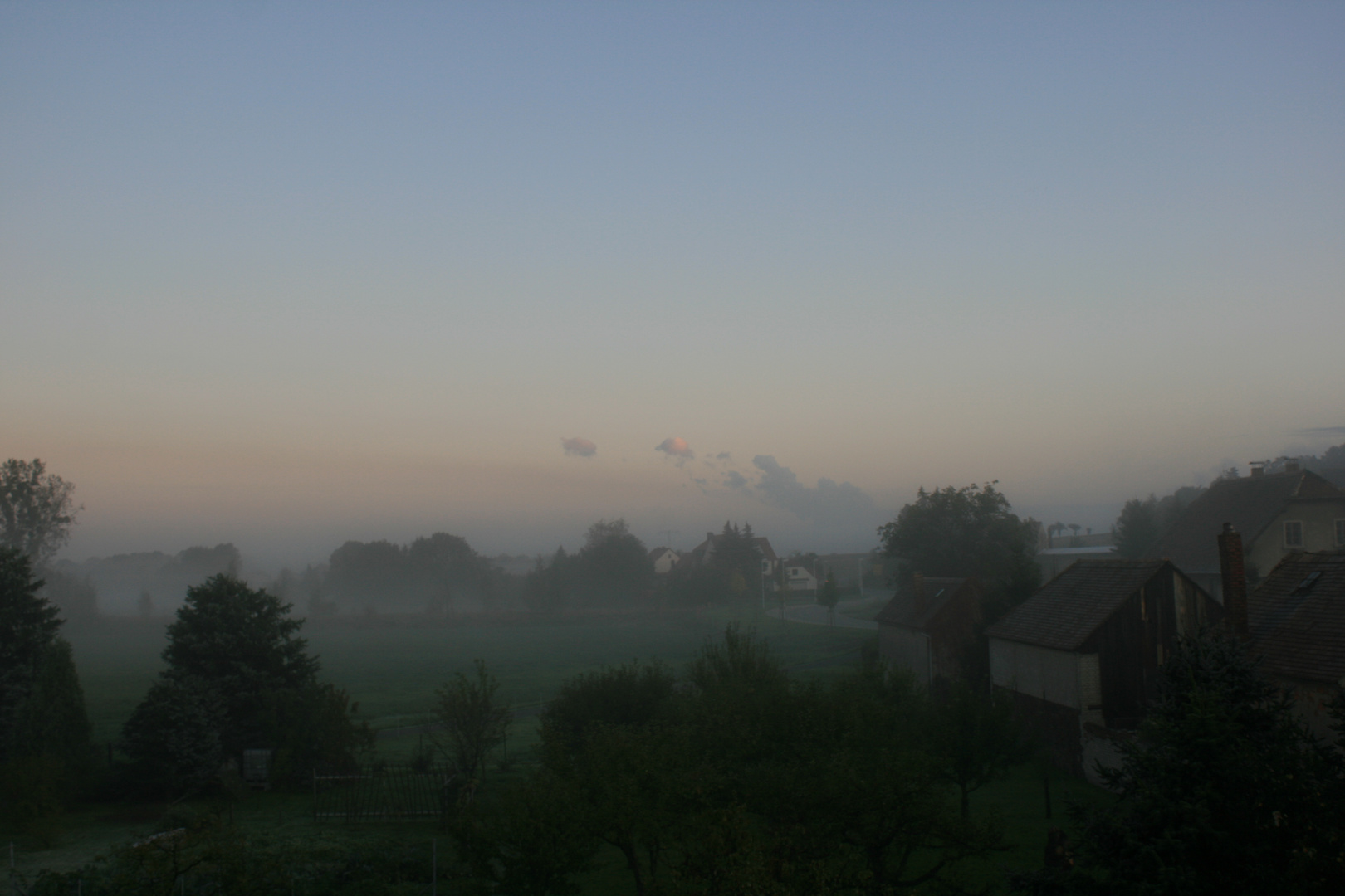 Herbstmorgen in der Oberlausitz