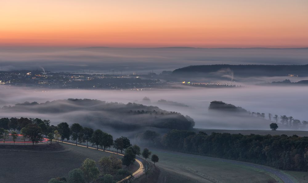 *Herbstmorgen in der Wittlicher Senke*