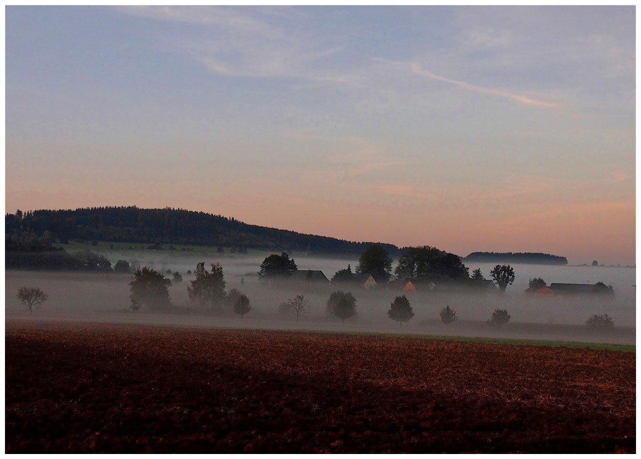 Herbstmorgen in Franken