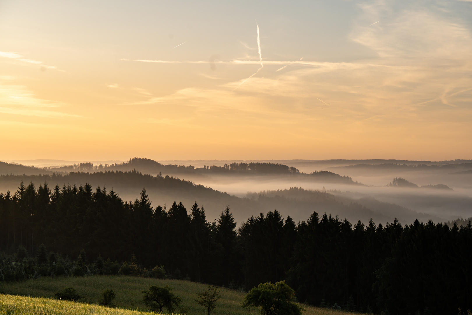 Herbstmorgen in Kleinhöchberg