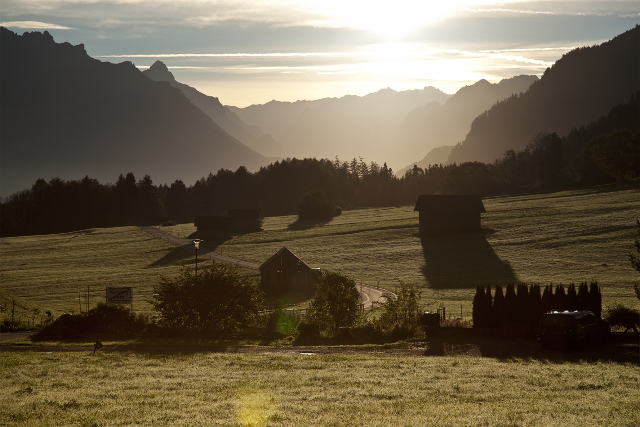 Herbstmorgen in Latz