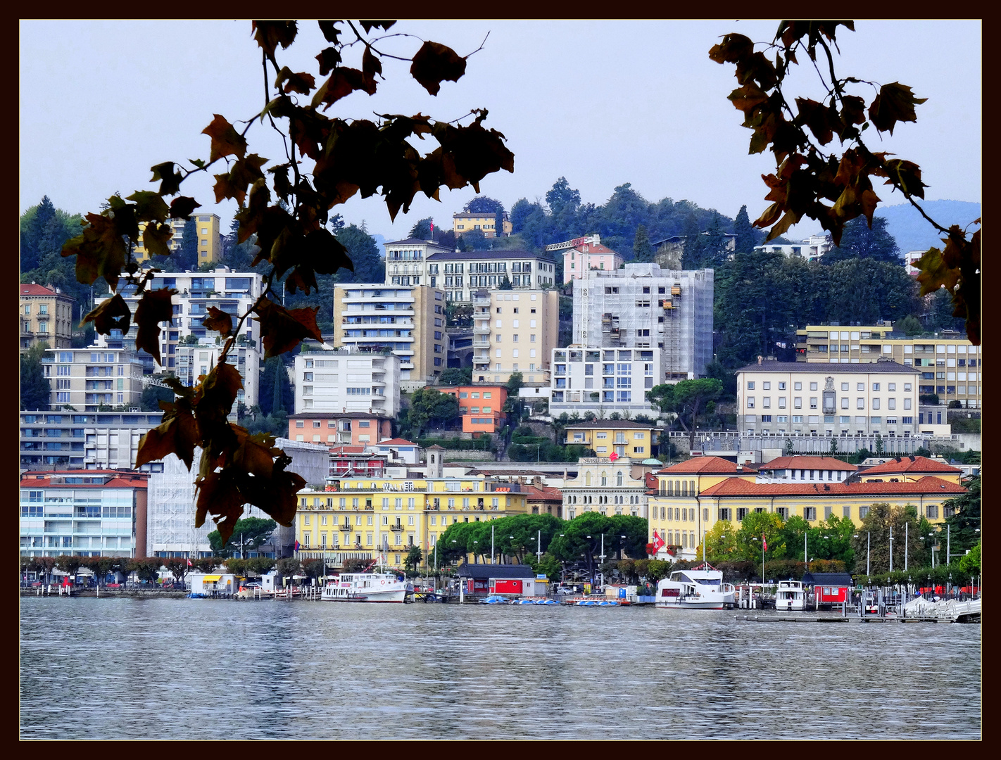 Herbstmorgen in Lugano....