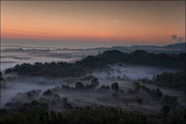 Herbstmorgen - Naturpark Haardt - Düdelingen