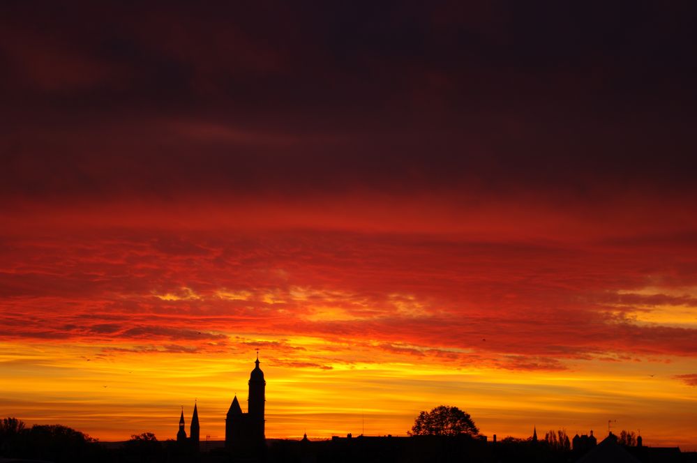 Herbstmorgen über Braunschweig