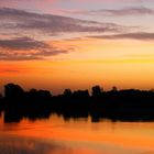 Herbstmorgen über der Elbe