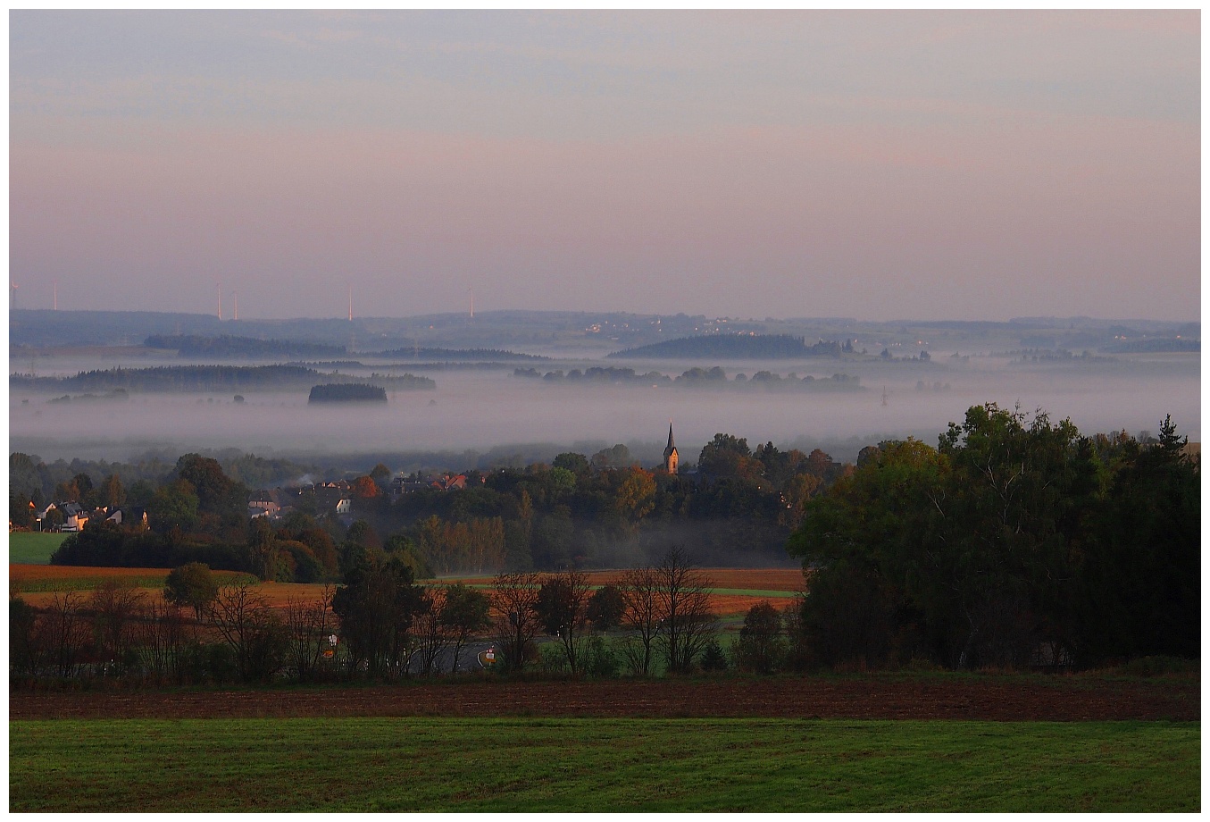 Herbstmorgen um Sparneck