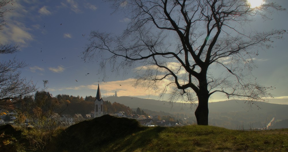 Herbstmorgennebel