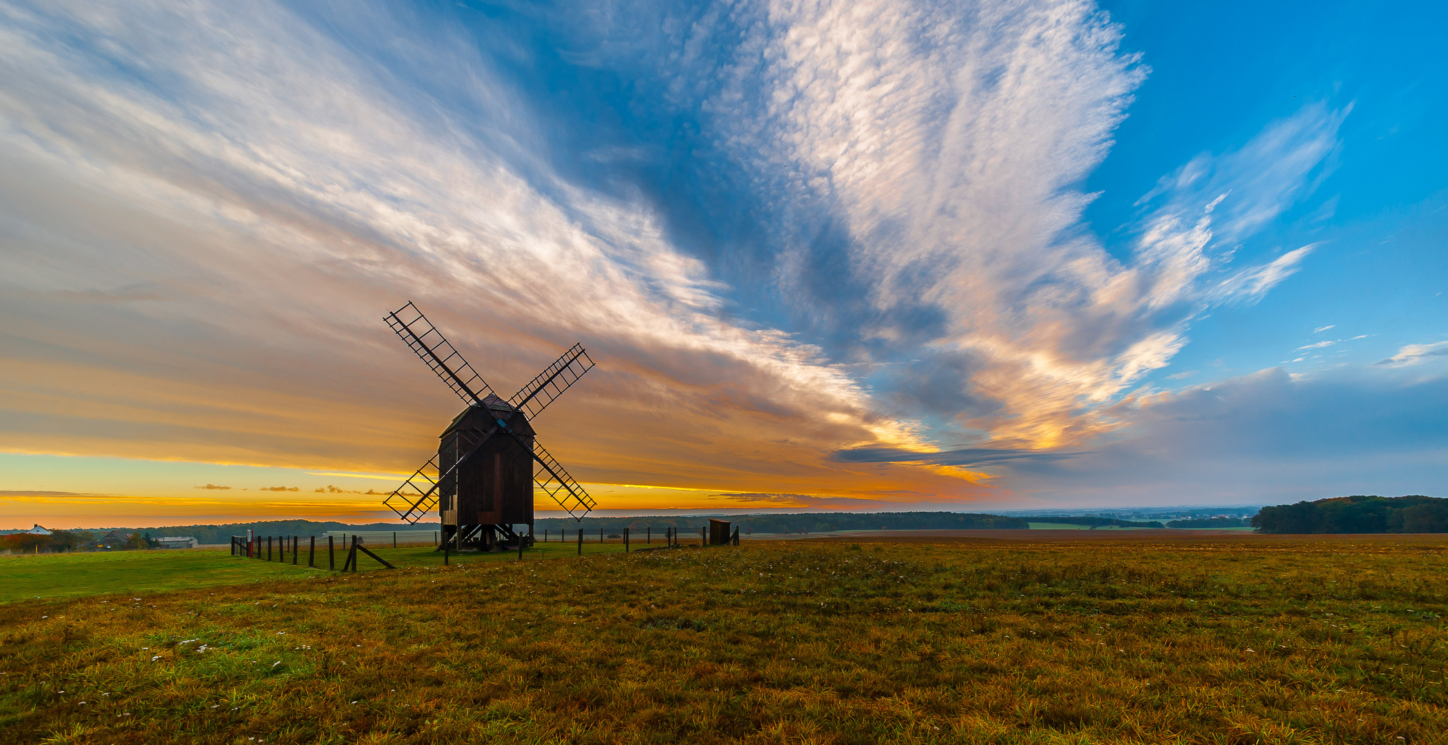 Herbstmorgenstimmung in Zeuckritz