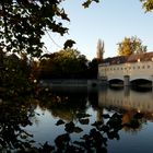 Herbstnachmittag am Stauwehr..