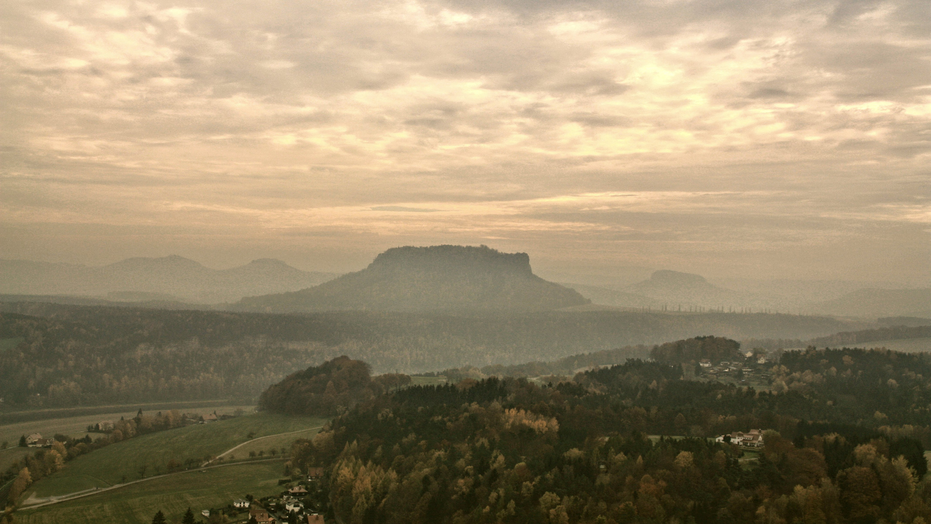 Herbstnachmittag mit Lilienstein