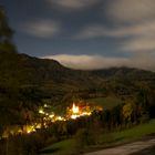 Herbstnacht in den Alpen