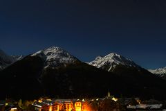 Herbstnacht über Guarda