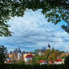 Herbstnaturrahmen um das Residenzschloss Altenburg 