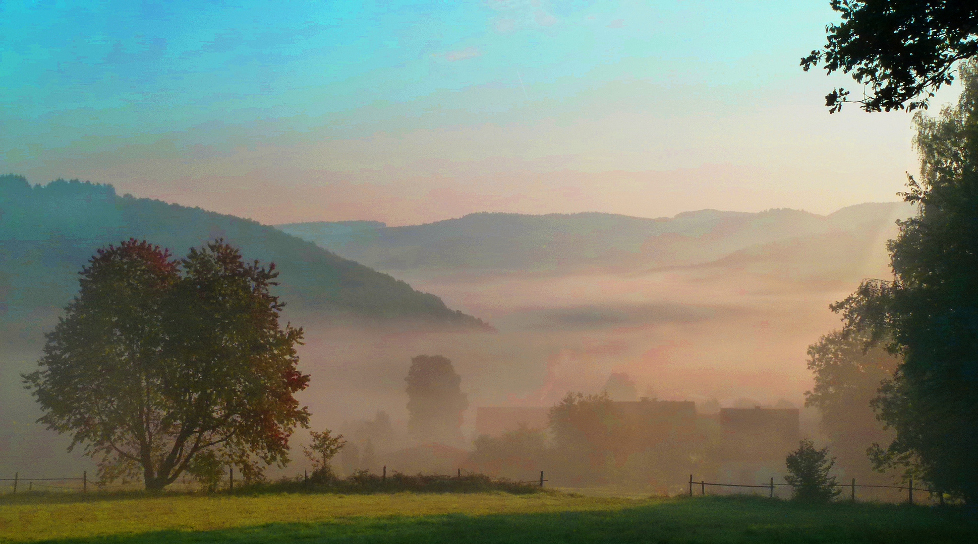 Herbstnebel ...