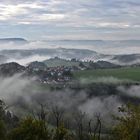 Herbstnebel am Albtrauf