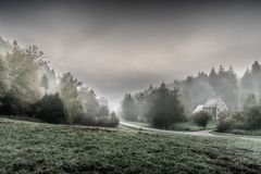 Herbstnebel am Fuße des Schwarzwald