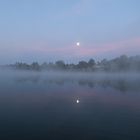 Herbstnebel an der Talsperre Malter