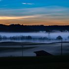 Herbstnebel im Allgäu