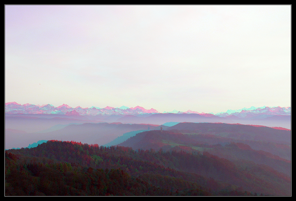 Herbstnebel im Alpenvorland