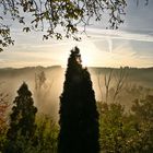 Herbstnebel im Kochertal