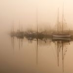 Herbstnebel im Museumshafen