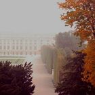 Herbstnebel in Schönbrunn