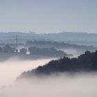 Herbstnebel liegen in den Tälern...