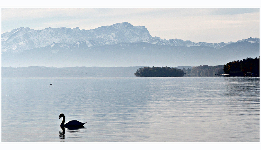 Herbstnebel überm Starnberger See...