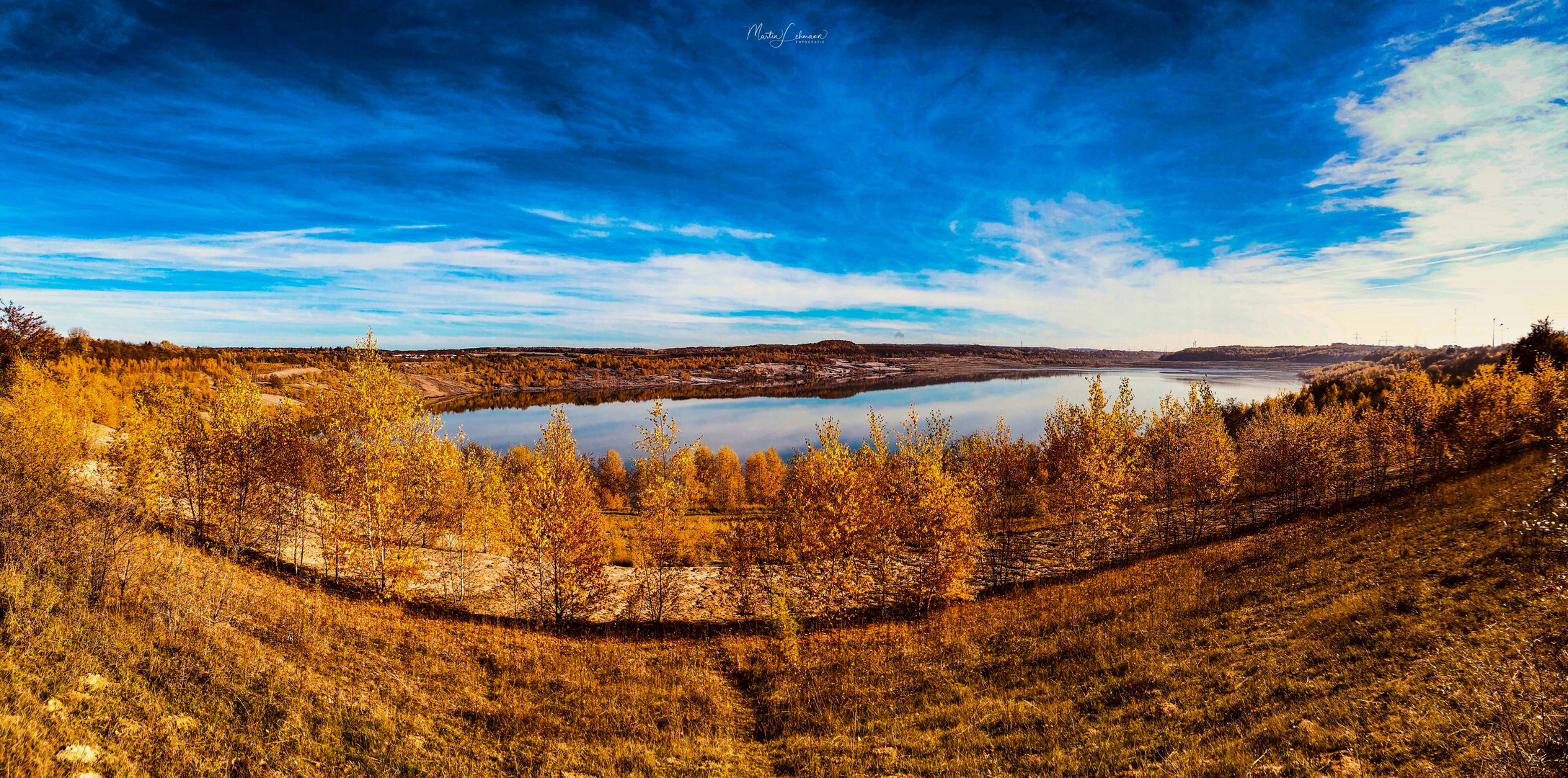 Herbstpano Lappwaldsee 