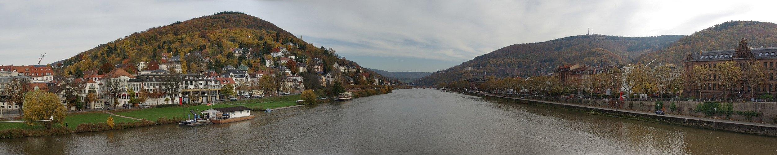 Herbstpano von Heidelberg