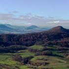 Herbstpanorama auf dem Hohen Neuffen