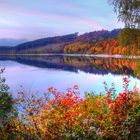 Herbstpanorama Hennetalsperre