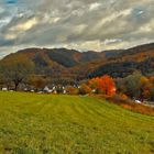 Herbstpanorama vom Ahrtal