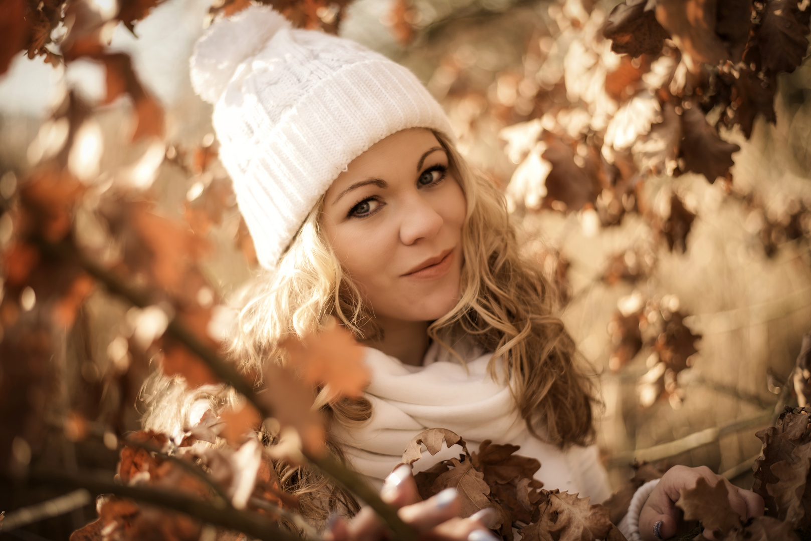 Herbstportrait im Winter