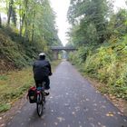 Herbstradeln auf alten Bahntrassen im Bergischen