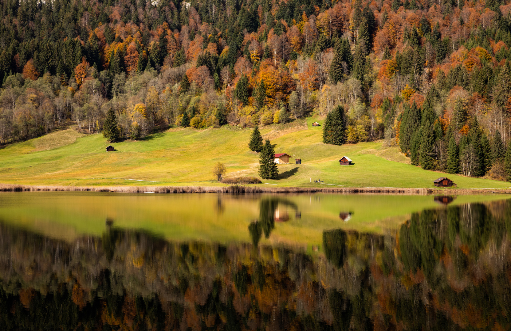 Herbstruhe am Geroldsee